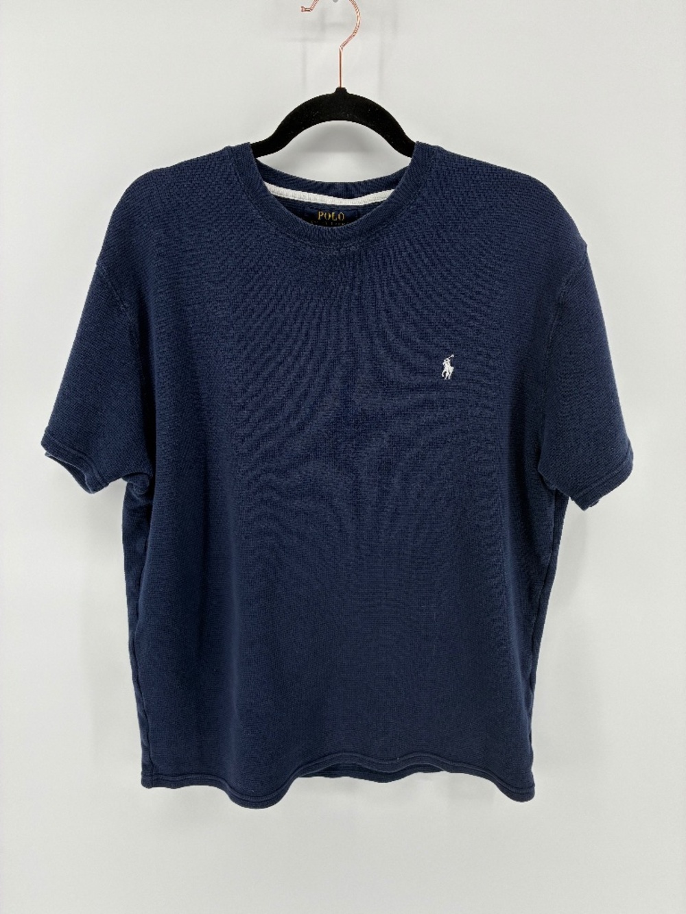 MASSIVE $10 SALE Polo Ralph Lauren Men’s Blue Waffleknit Tee Shirt